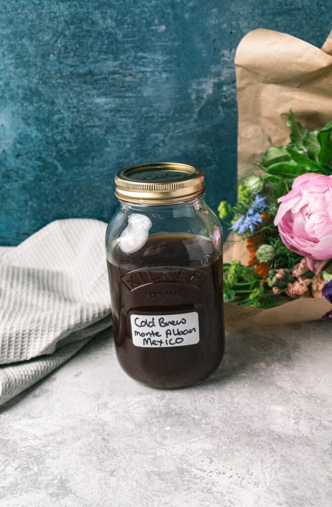 cold brew coffee is ready to drink