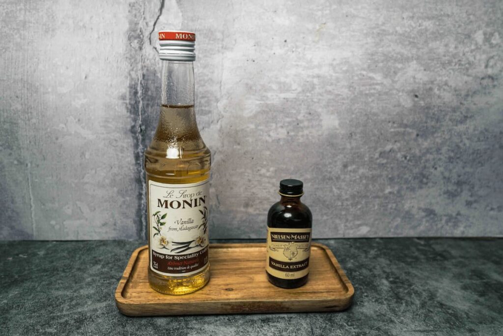 vanilla syrup vs vanilla extract